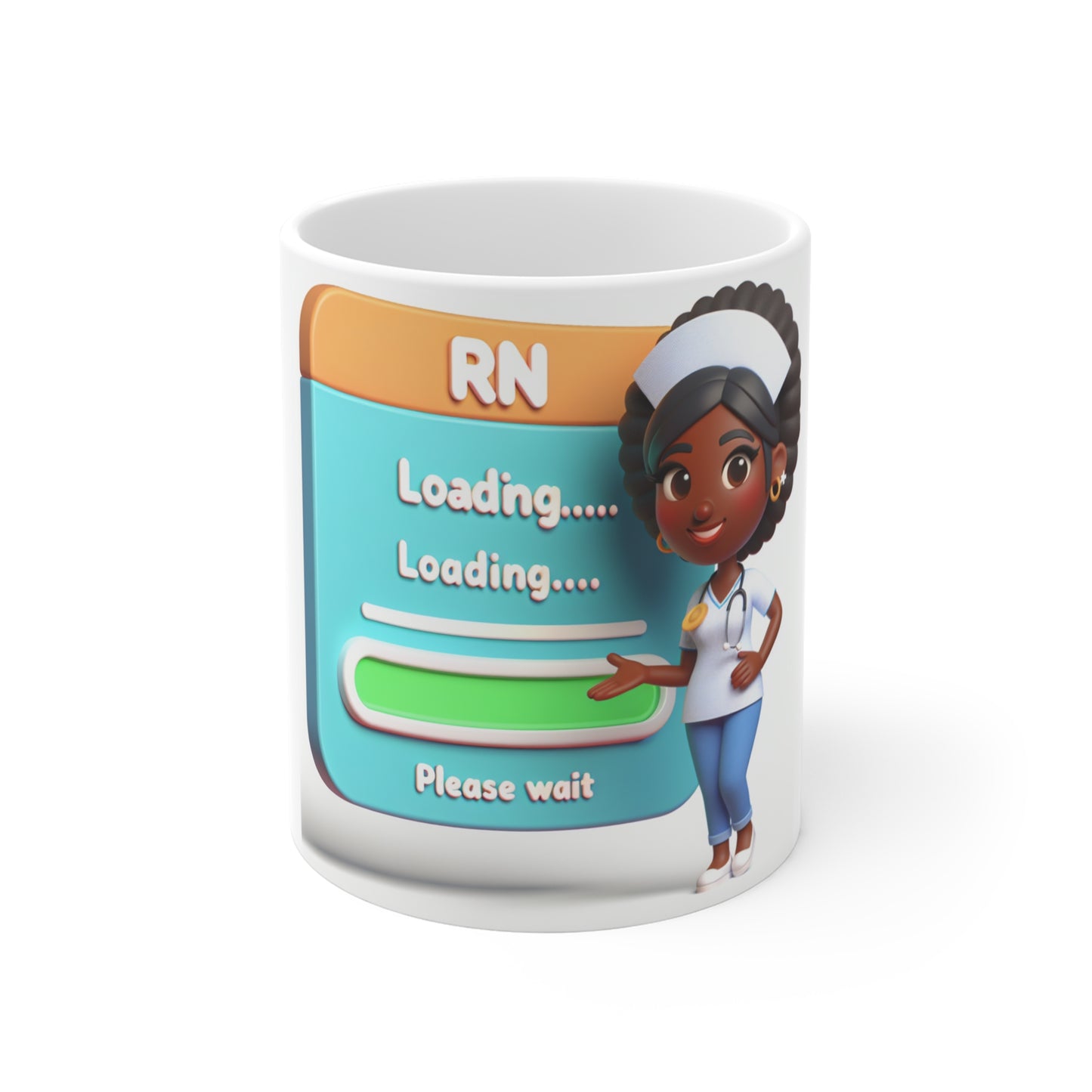 RN Loading ...Please Wait Mug 11oz