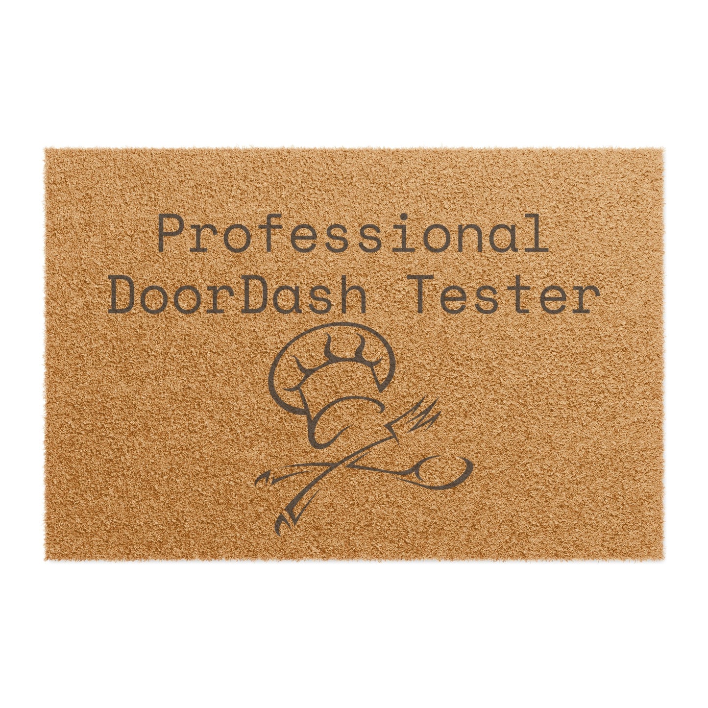 Professional DoorDash Tester Doormat
