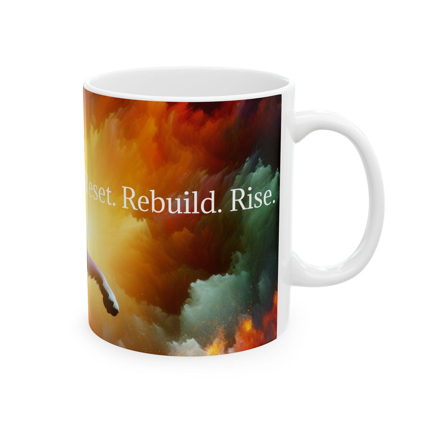 Reset. Rebuild. Rise. Mug, (11oz, 15oz)