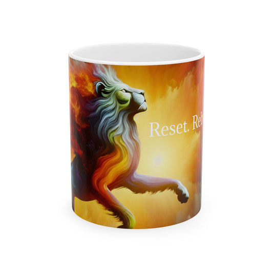 Reset. Rebuild. Rise.  Mug, (11oz, 15oz)