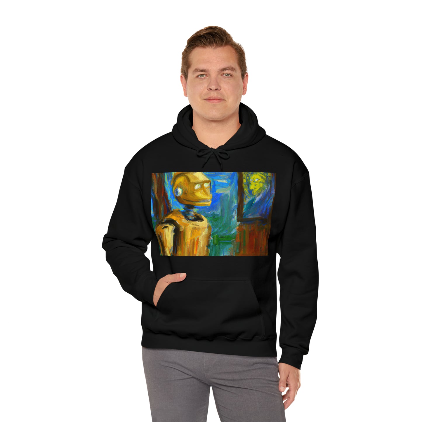 Von Gogh Unisex Heavy Blend™ Hooded Sweatshirt