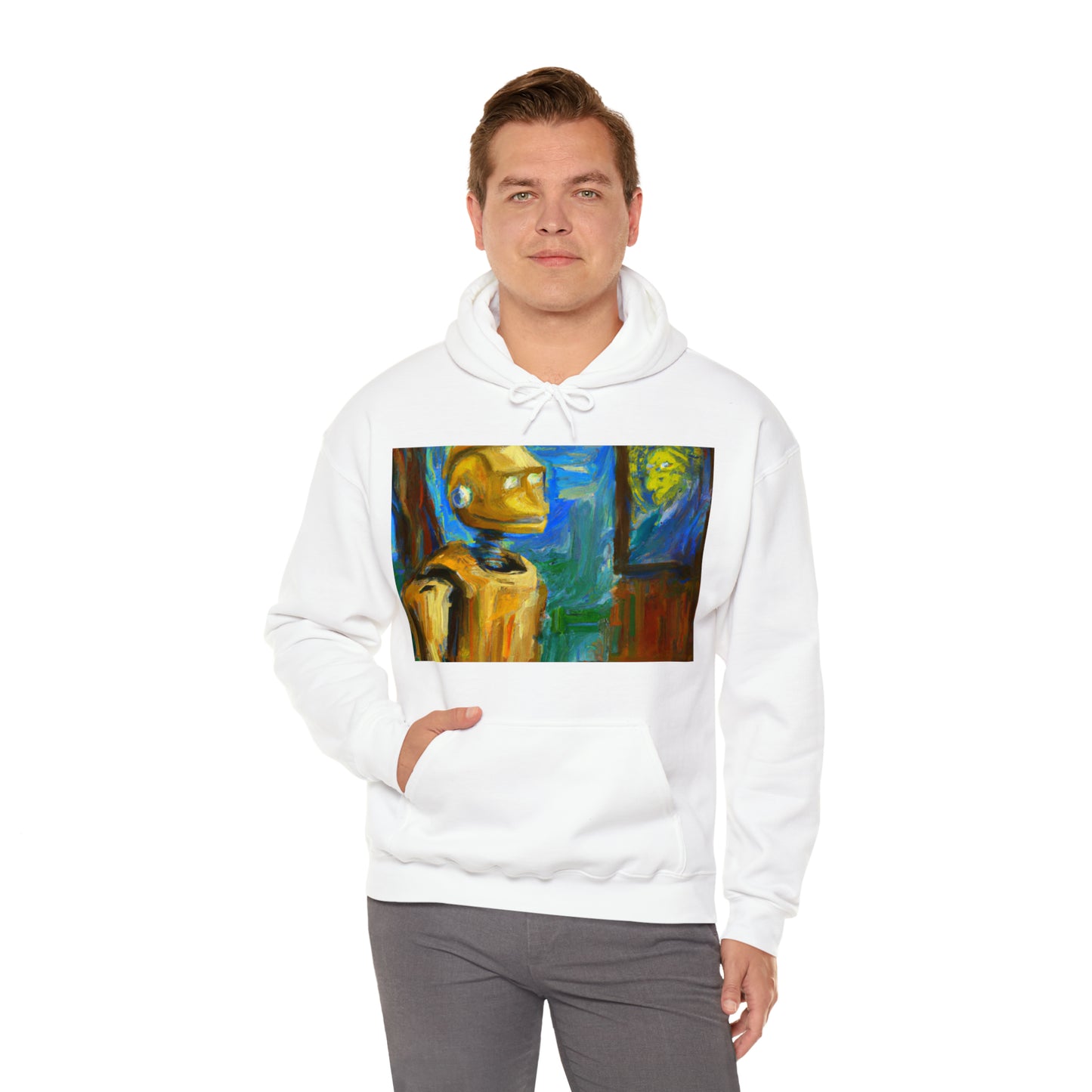 Von Gogh Unisex Heavy Blend™ Hooded Sweatshirt