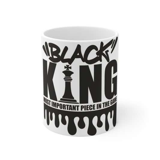Black King The Most Important Piece on the Board Mug 11oz