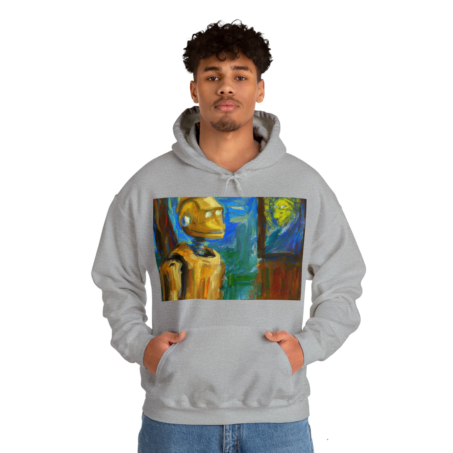 Von Gogh Unisex Heavy Blend™ Hooded Sweatshirt