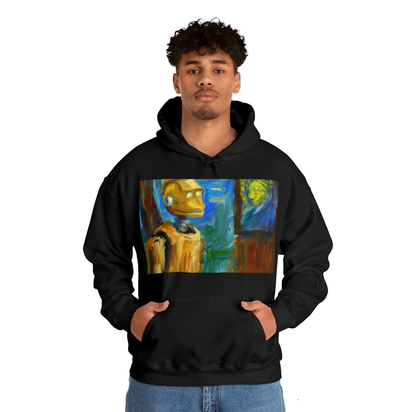 Von Gogh Unisex Heavy Blend™ Hooded Sweatshirt