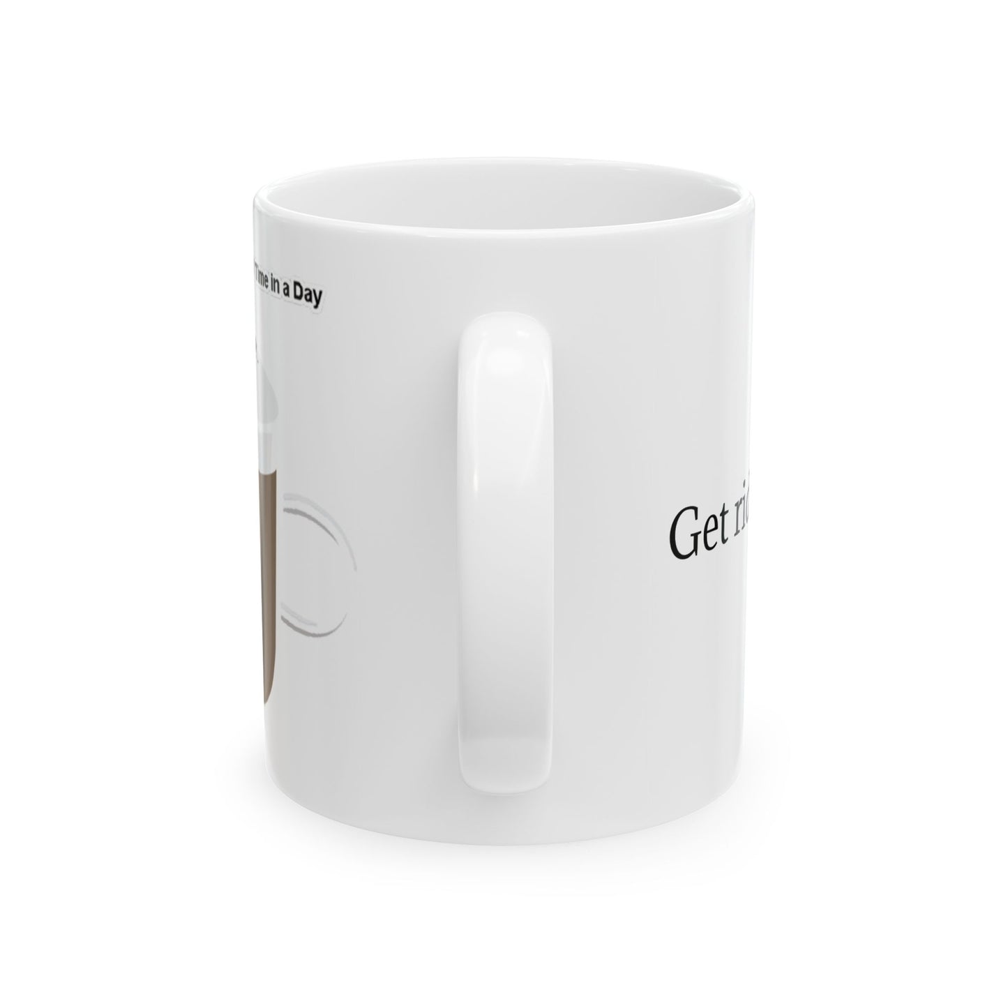 Get Rid of the fluff Mug, (11oz, 15oz)