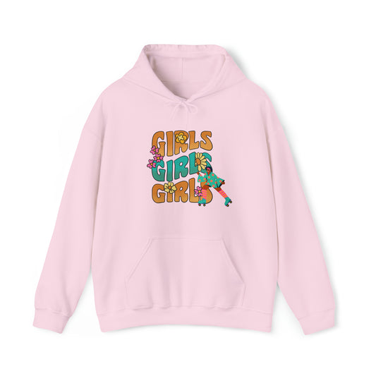 Girls Girls Girls Unisex Heavy Blendâ„¢ Hooded Sweatshirt Girls