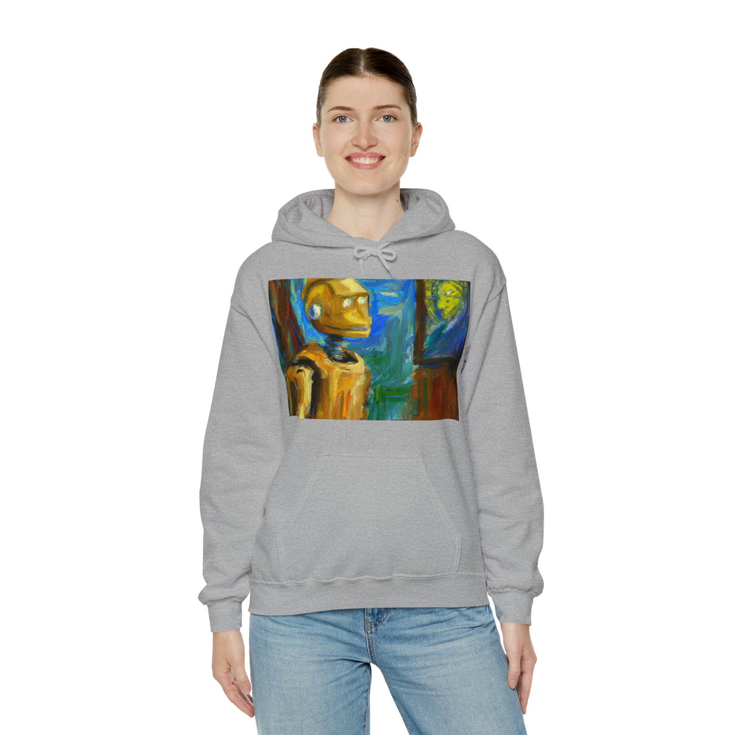 Von Gogh Unisex Heavy Blend™ Hooded Sweatshirt