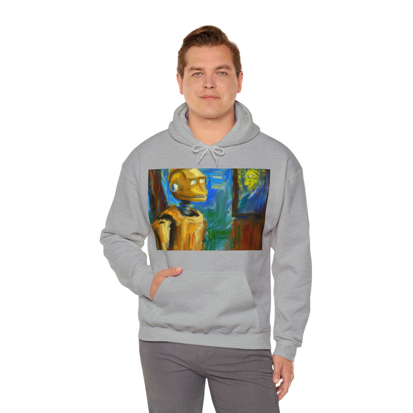 Von Gogh Unisex Heavy Blend™ Hooded Sweatshirt