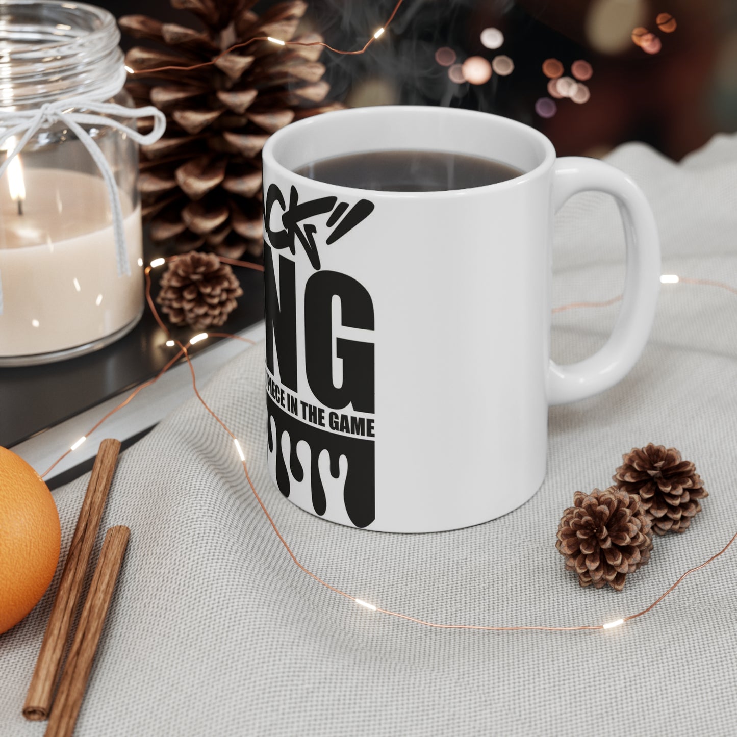 Black King The Most Important Piece on the Board Mug 11oz