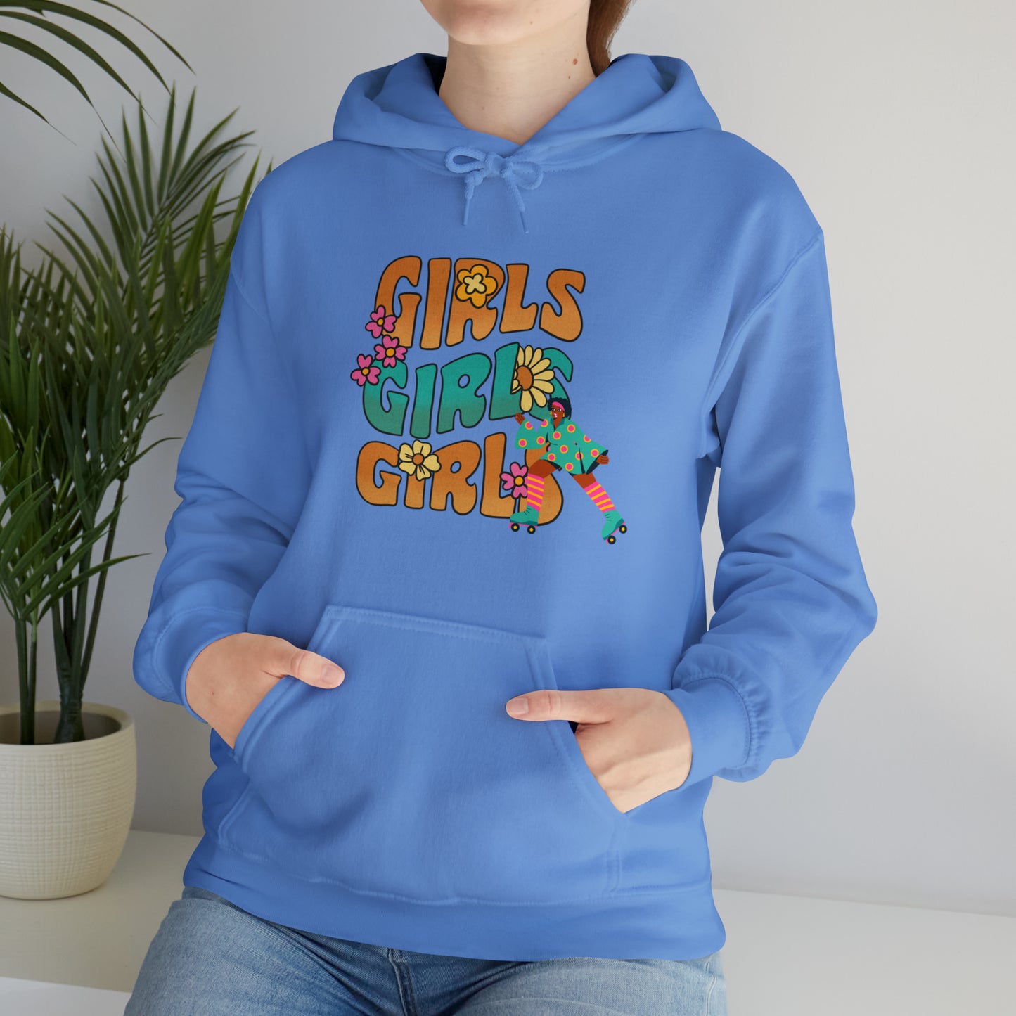 Girls Girls Girls Unisex Heavy Blend™ Hooded Sweatshirt Girls