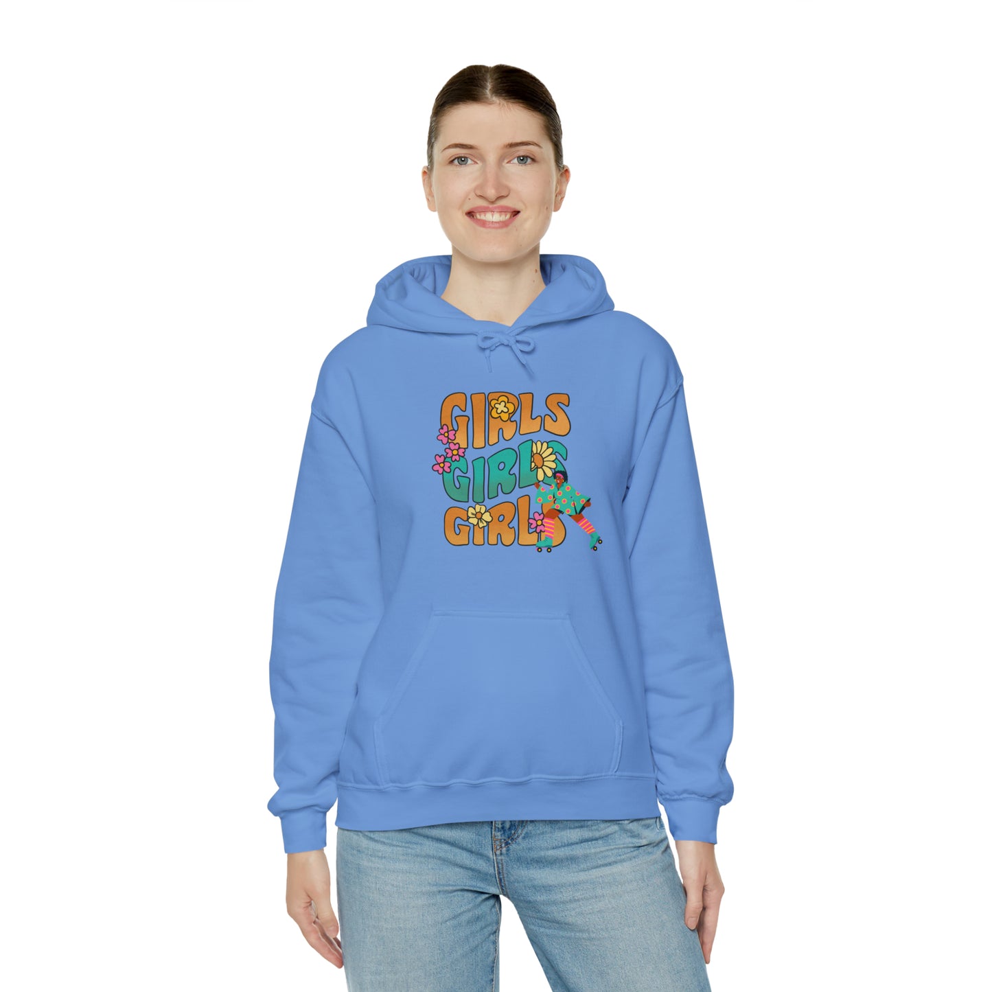 Girls Girls Girls Unisex Heavy Blend™ Hooded Sweatshirt Girls