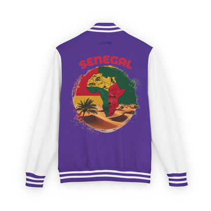 I LOVE SENEGAL Letterman Jacket: NDEYE