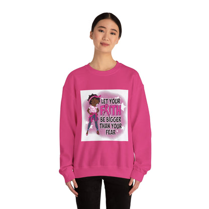 Let your faith be bigger - Crewneck Sweatshirt-