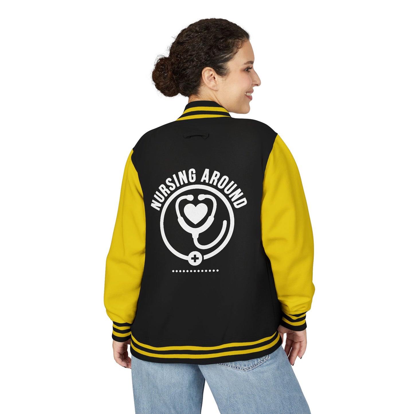 Nursing Around Letterman Jacket