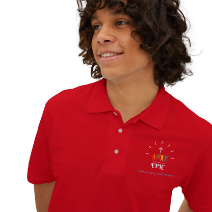 FOLM: EPIC Youth and Young Adults Men's Piqué Polo