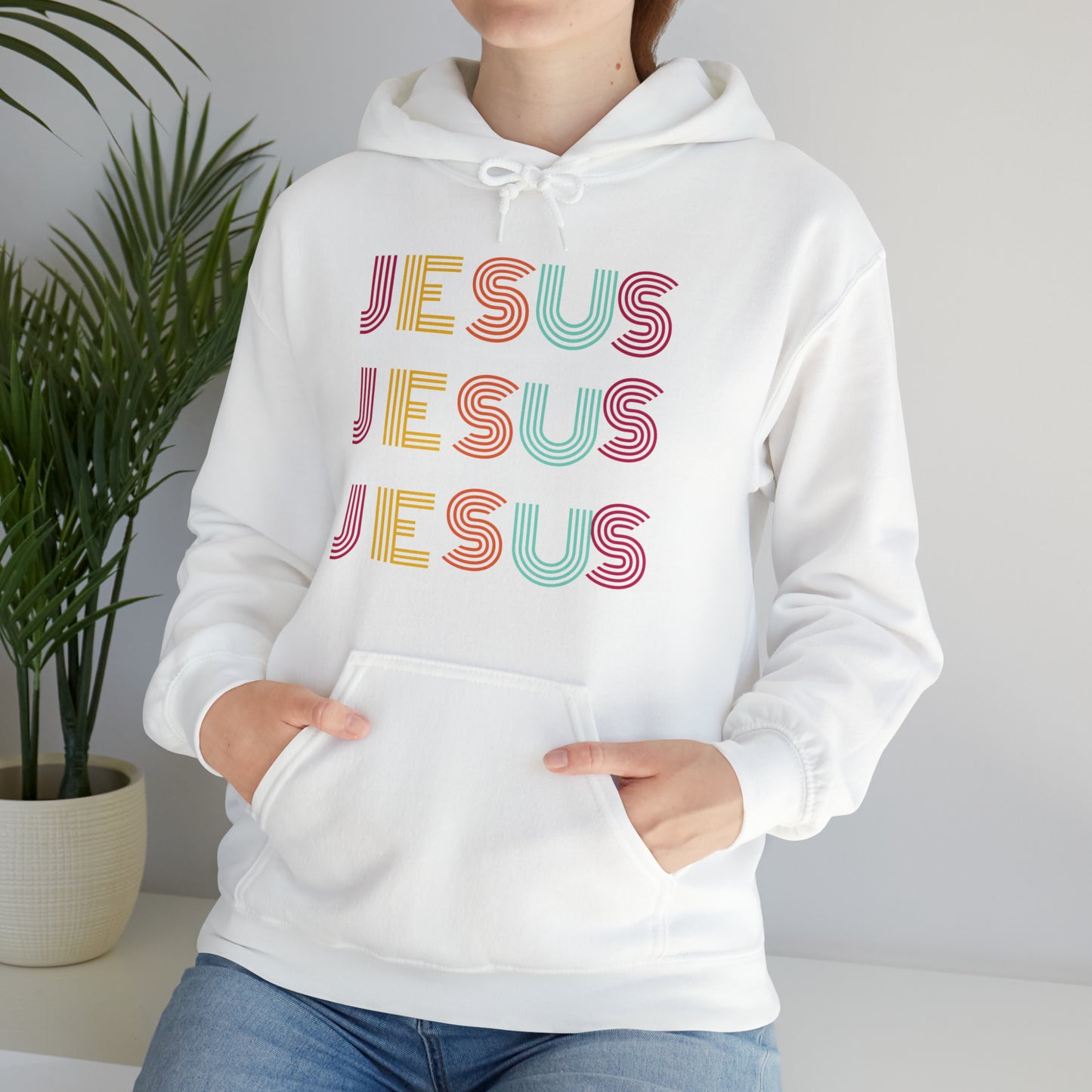 Jesus Unisex Heavy Blend™ Hooded Sweatshirt Jesus