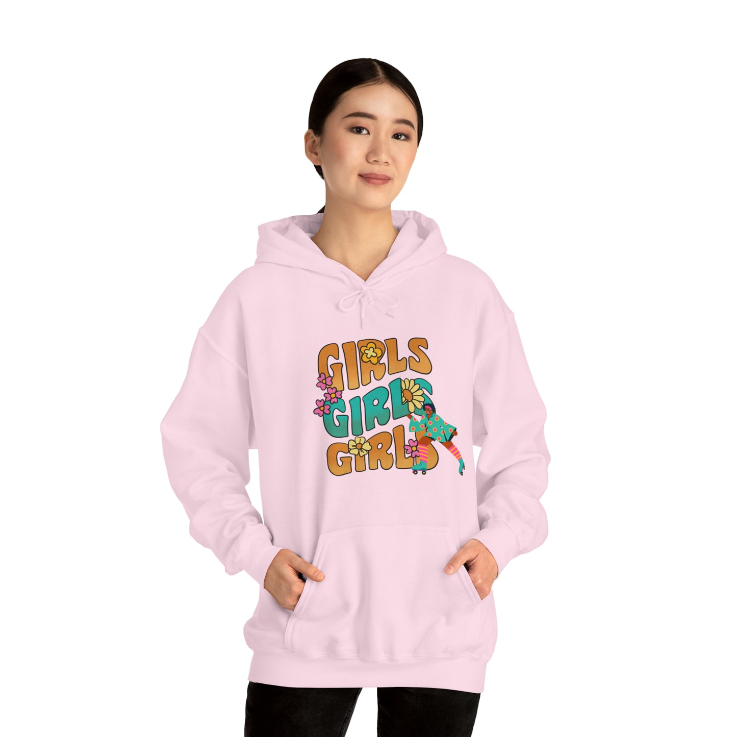 Girls Girls Girls Unisex Heavy Blend™ Hooded Sweatshirt Girls