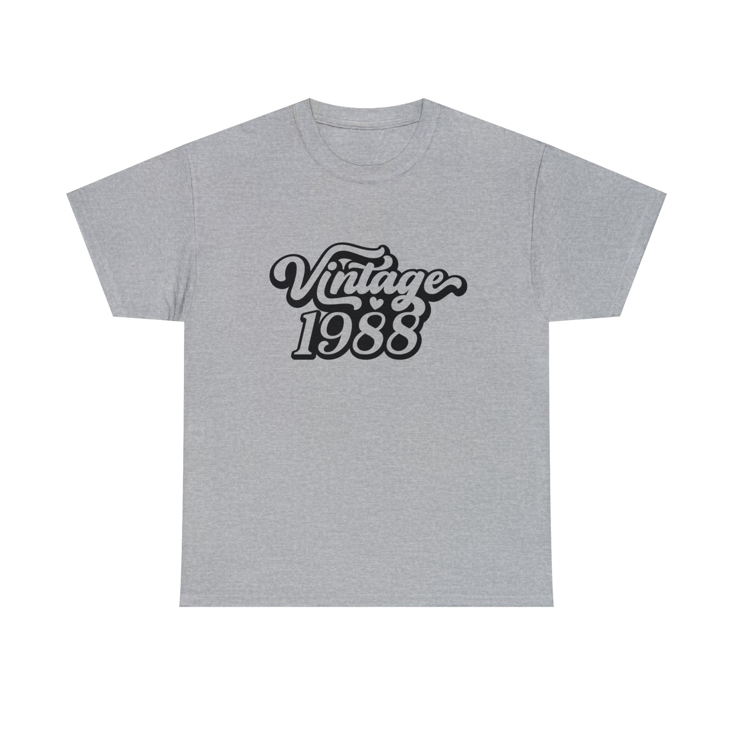 Vintage 1988 Unisex Heavy Cotton Tee