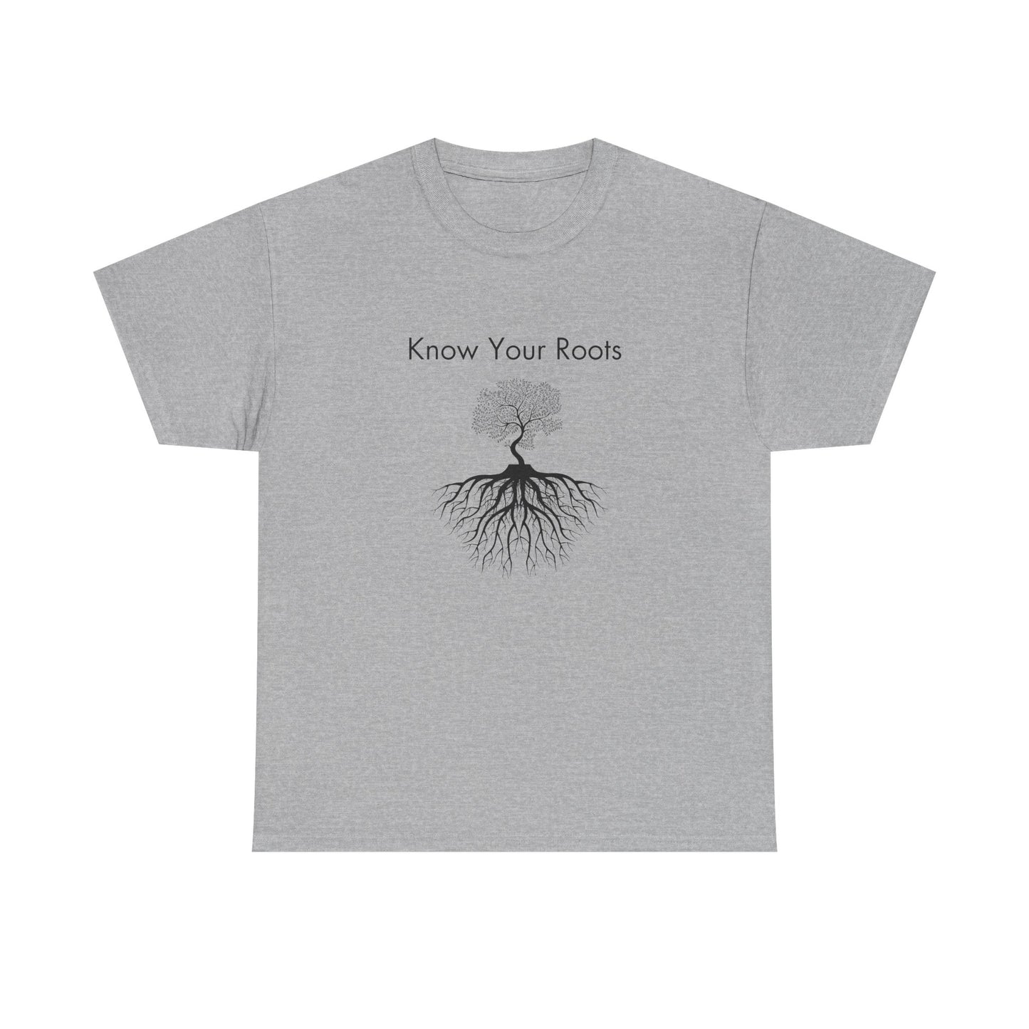 Know Your Roots Unisex Heavy Cotton Tee