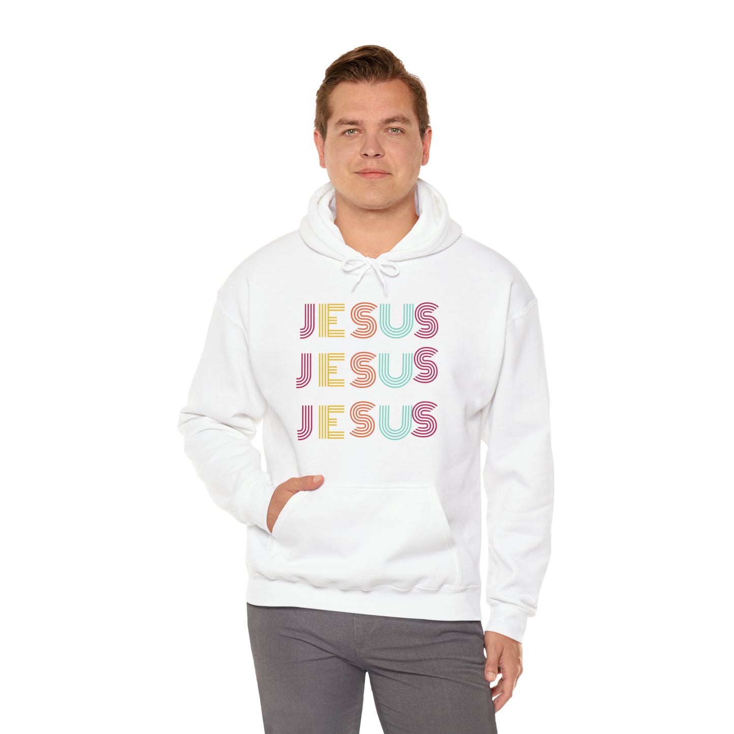 Jesus Unisex Heavy Blend™ Hooded Sweatshirt Jesus