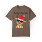 Santa’s Favorite Unisex Garment-Dyed T-shirt