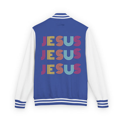 JESUS JESUS JESUS Letterman Jacket