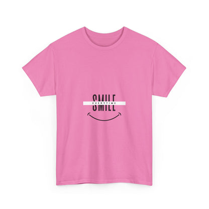 Smile Every Time Unisex Heavy Cotton Tee