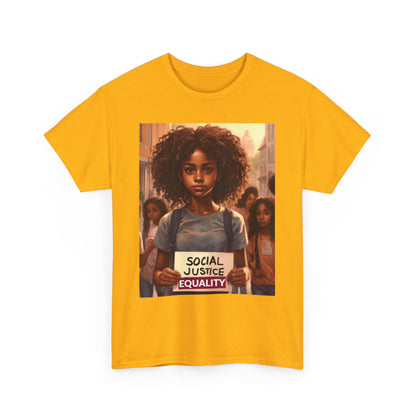 Social Justice and Equality  Teen Girl T-shirt