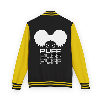 Puff Puff Puff Letterman Jacket