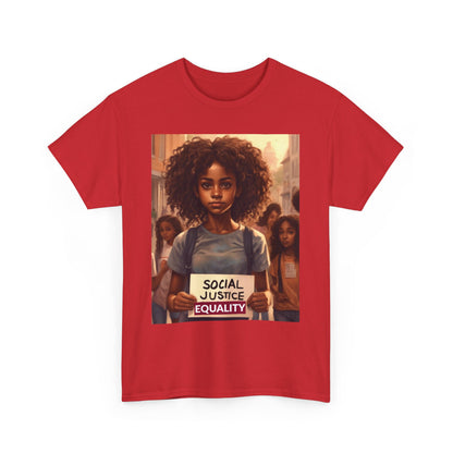 Social Justice and Equality  Teen Girl T-shirt