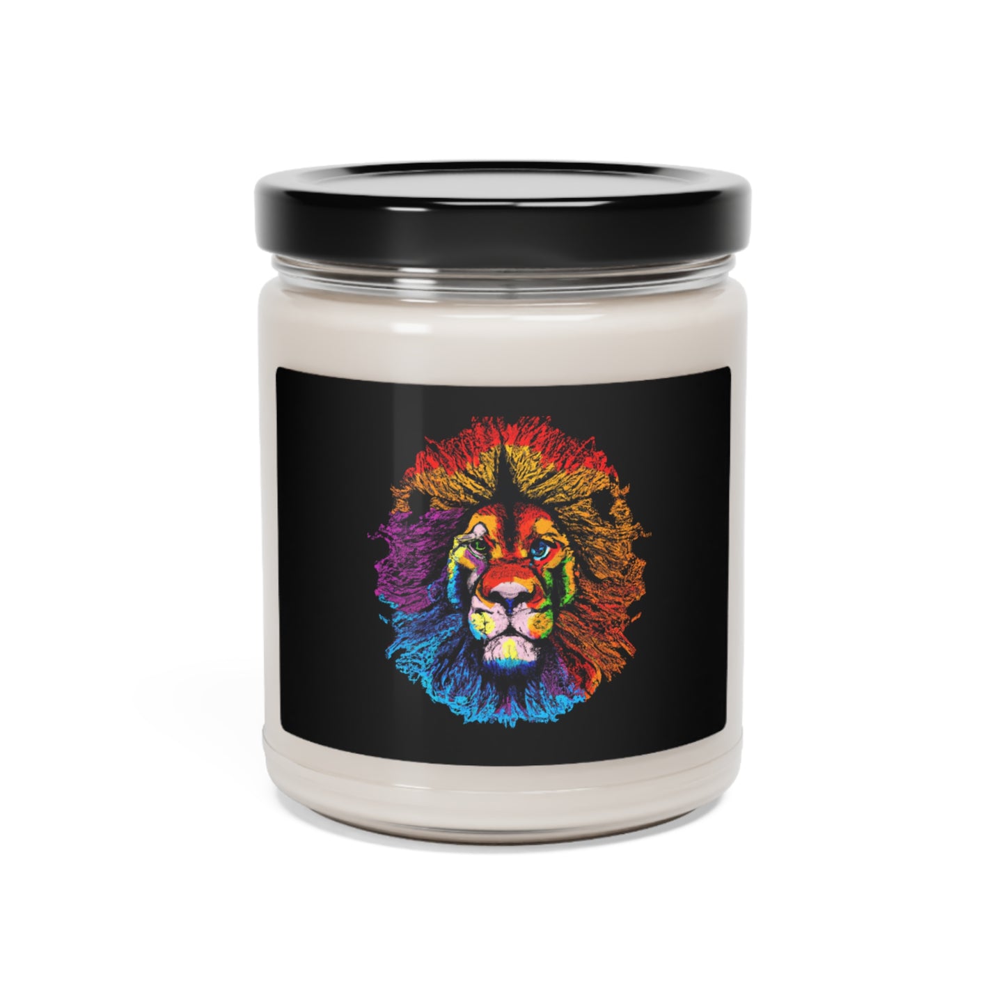 Brave Heart Lion Scented Soy Candle, 9oz