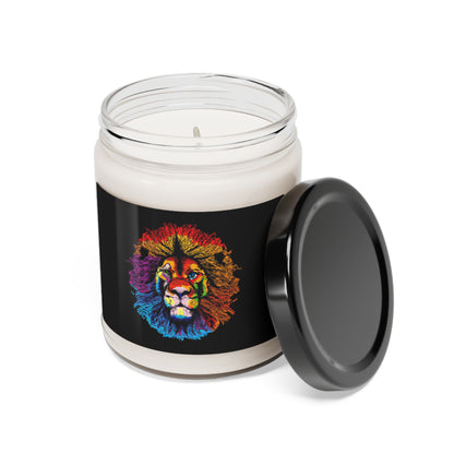 Brave Heart Lion Scented Soy Candle, 9oz