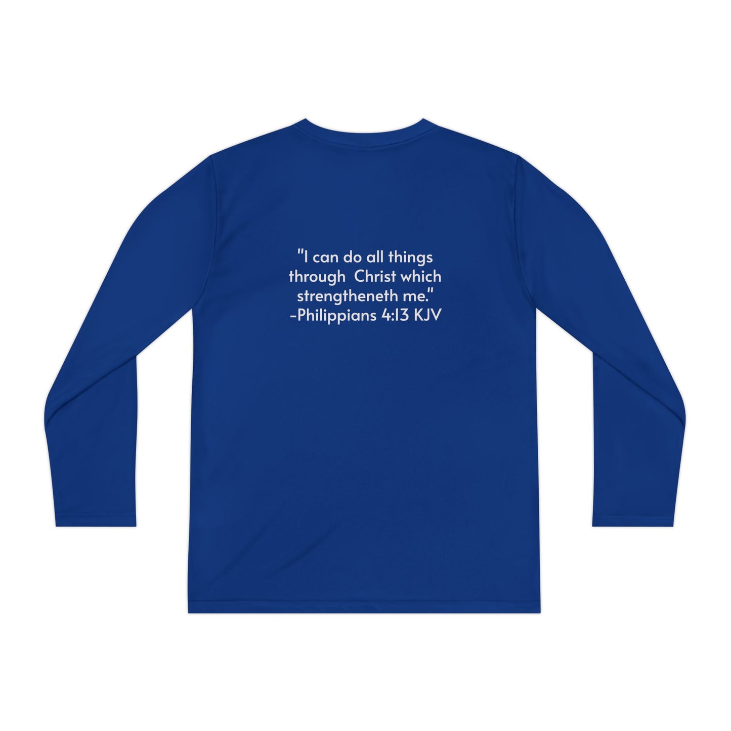 FOLM: EPIC -on the back: Philippians 4:13 - Youth Long Sleeve Tee