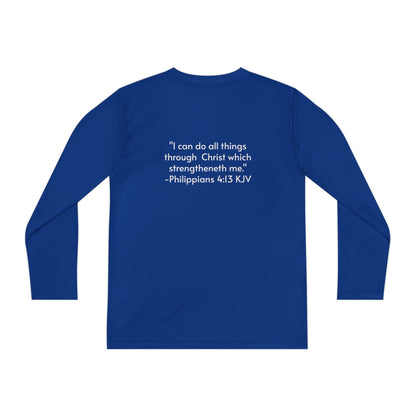 FOLM: EPIC -on the back: Philippians 4:13 - Youth Long Sleeve Tee