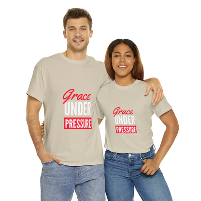 Grace Under Pressure Unisex Heavy Cotton Tee