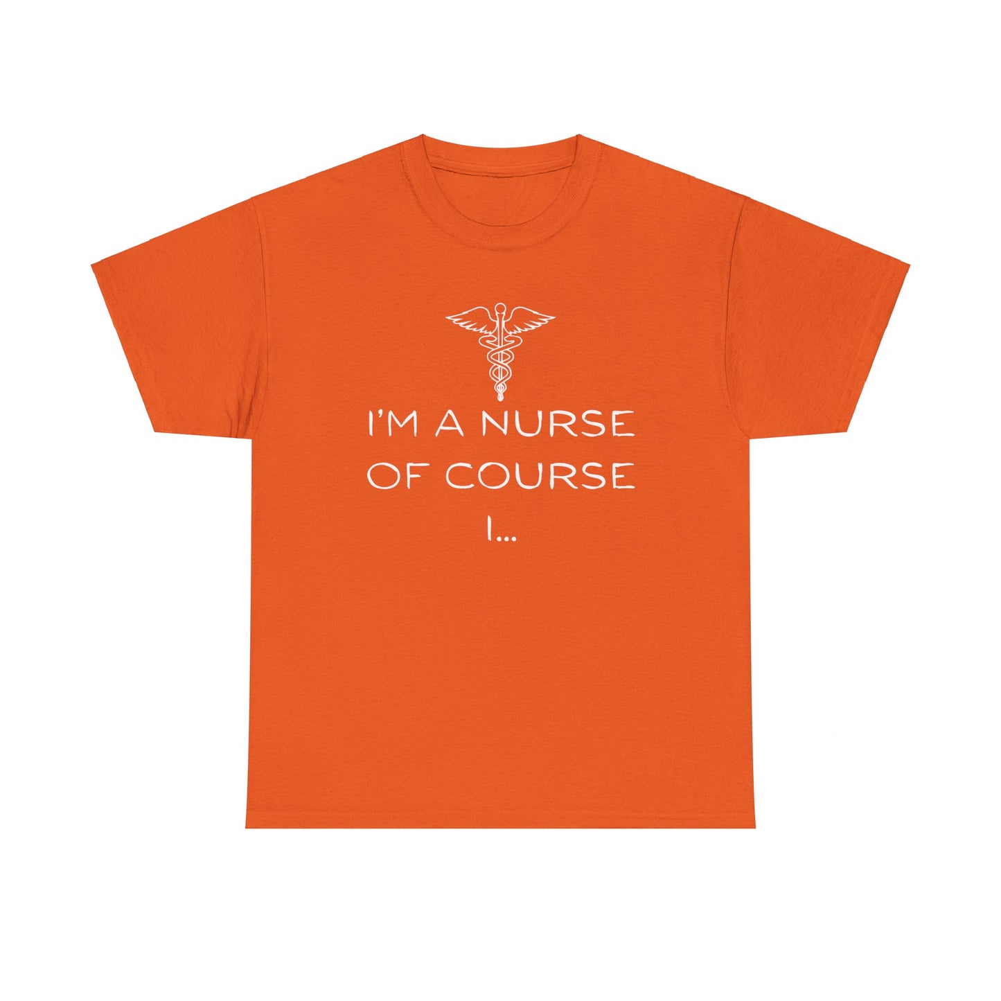 I'm a Nurse Unisex Heavy Cotton Tee