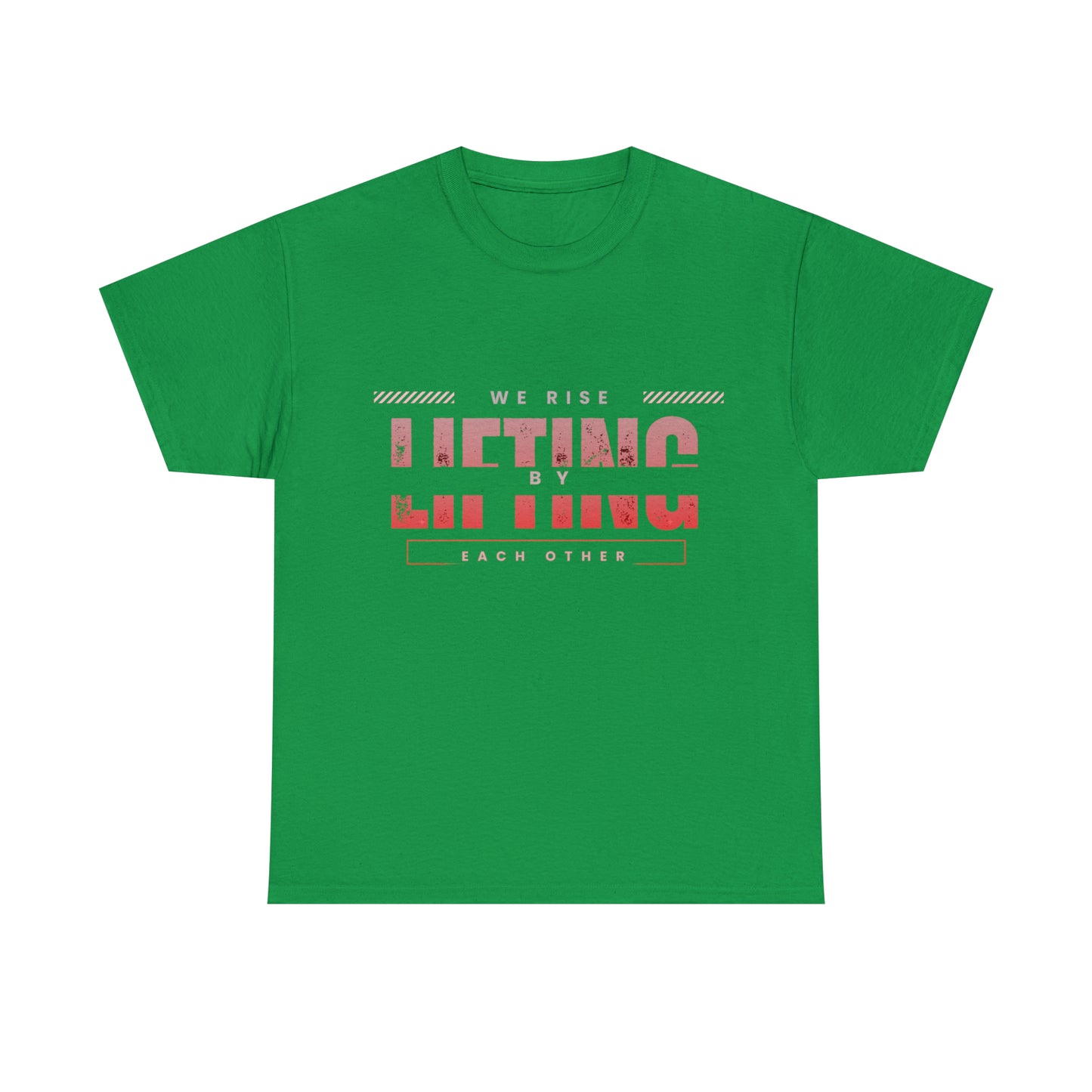 We RISE by Lifting Others Unisex Heavy Cotton Tee