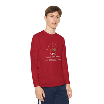 FOLM: EPIC -on the back: Philippians 4:13 - Youth Long Sleeve Tee