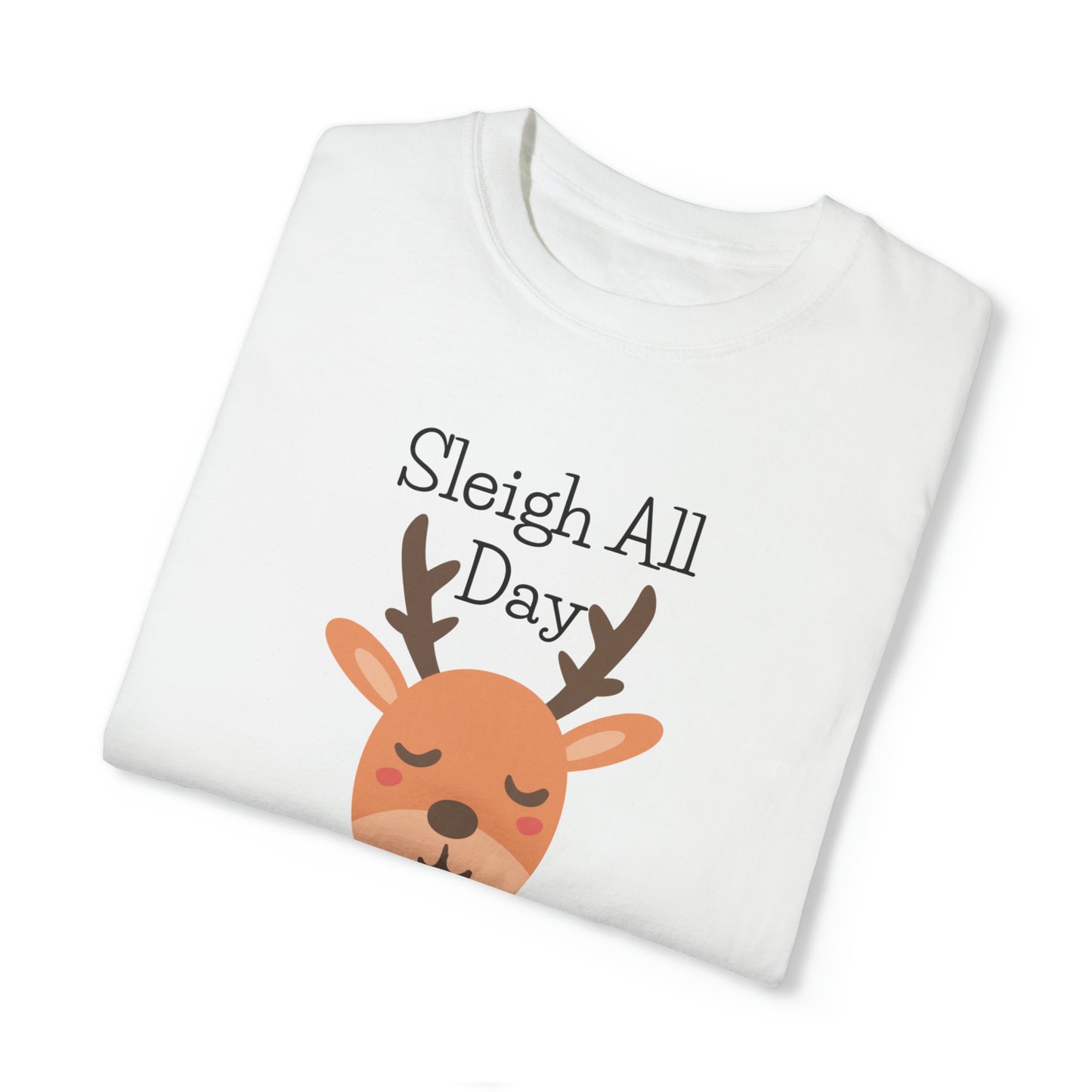 Sleigh All Day Unisex Garment-Dyed T-shirt