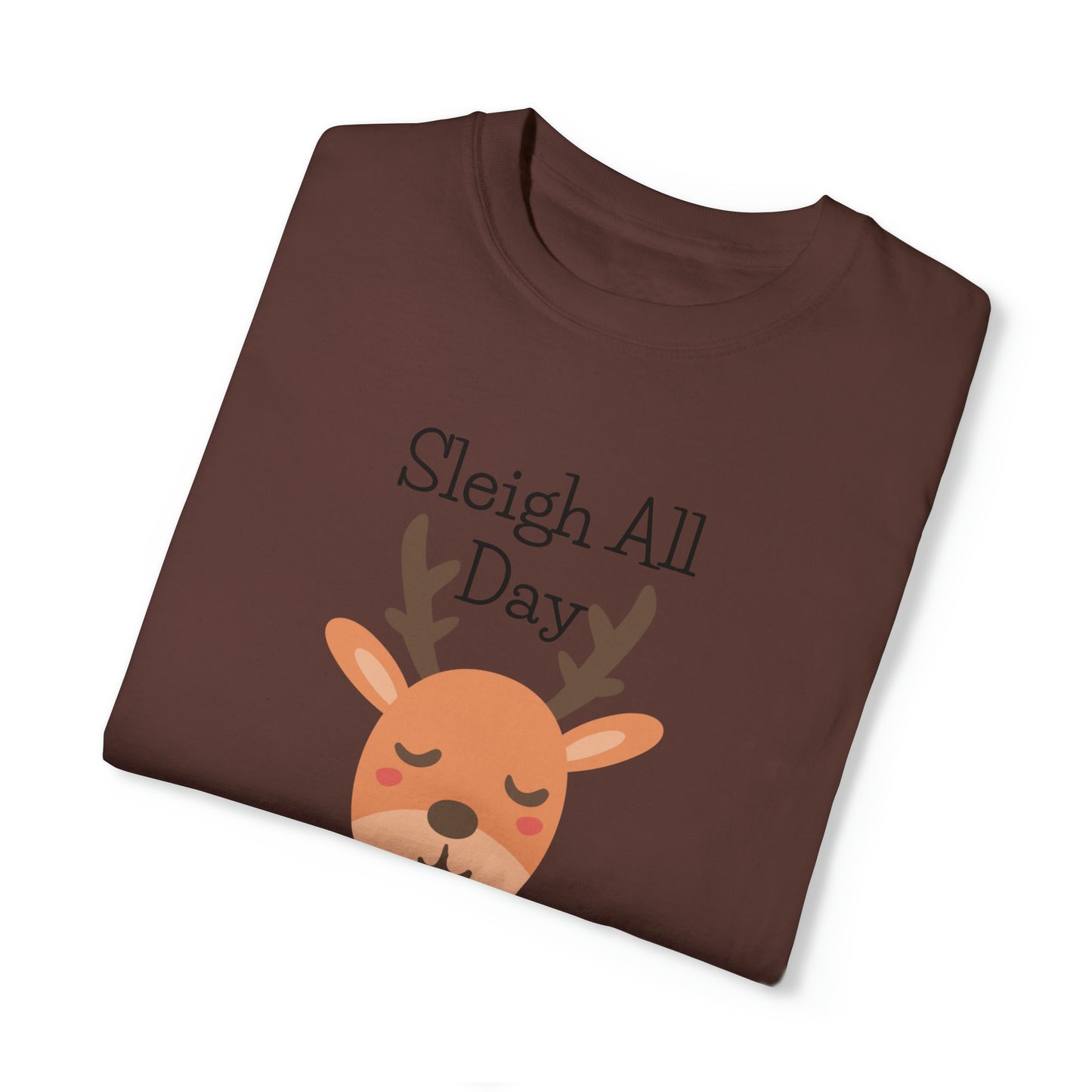 Sleigh All Day Unisex Garment-Dyed T-shirt