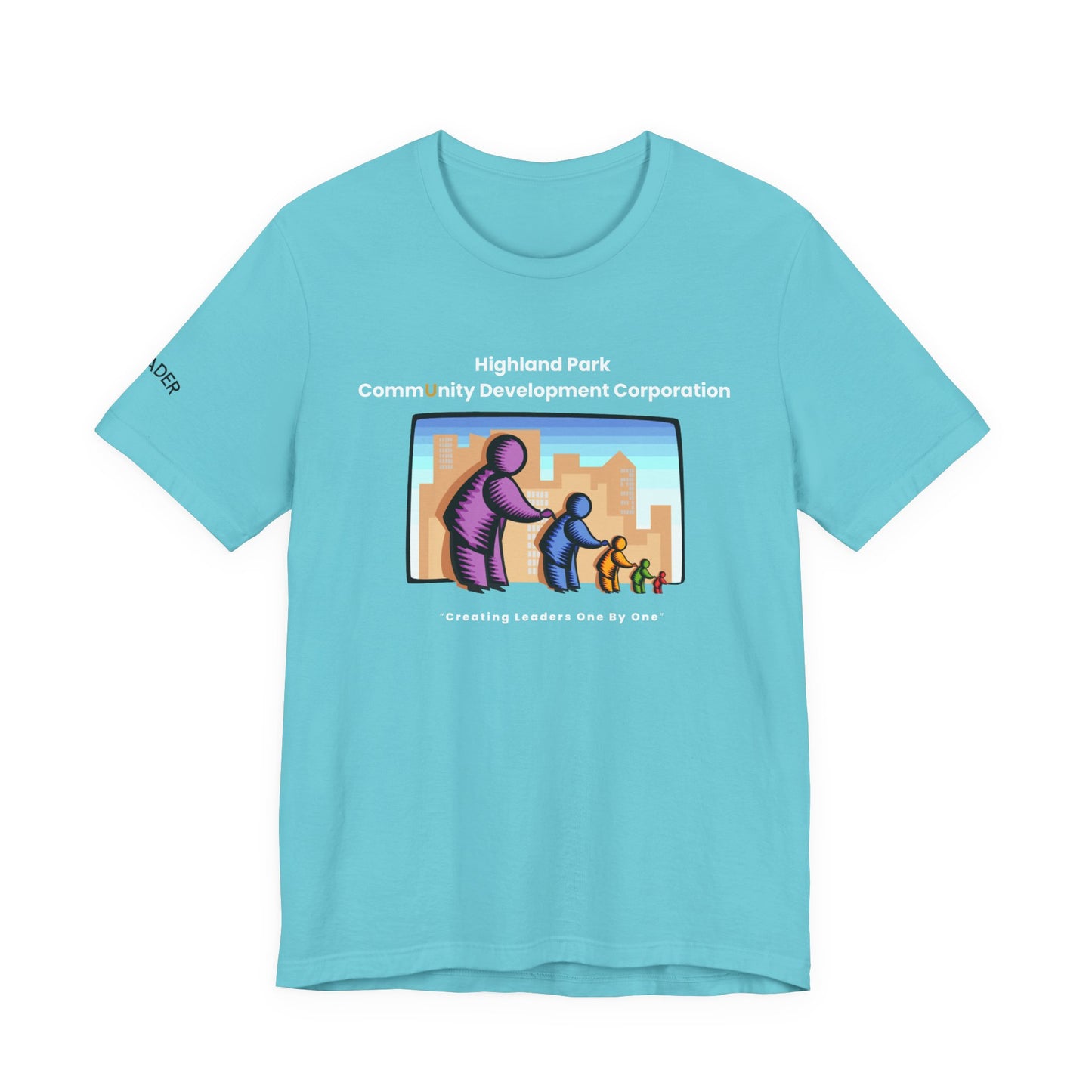 Highland Park CDC Leader on Right Sleeve #6 Short Sleeve Tee