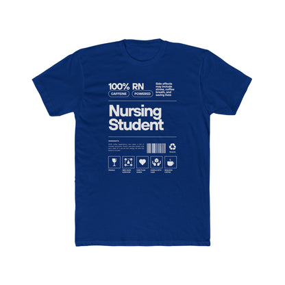 NURSING STUDENT CAFFINE POWERED T-shirt