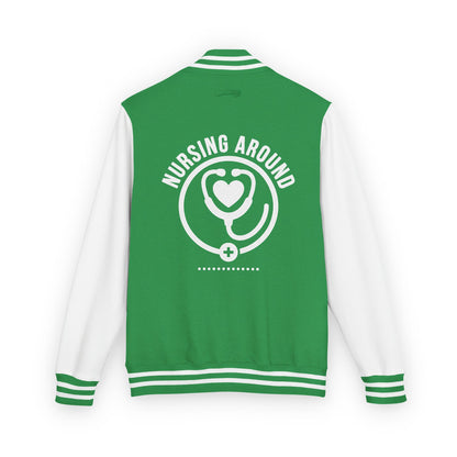 Nursing Around Letterman Jacket