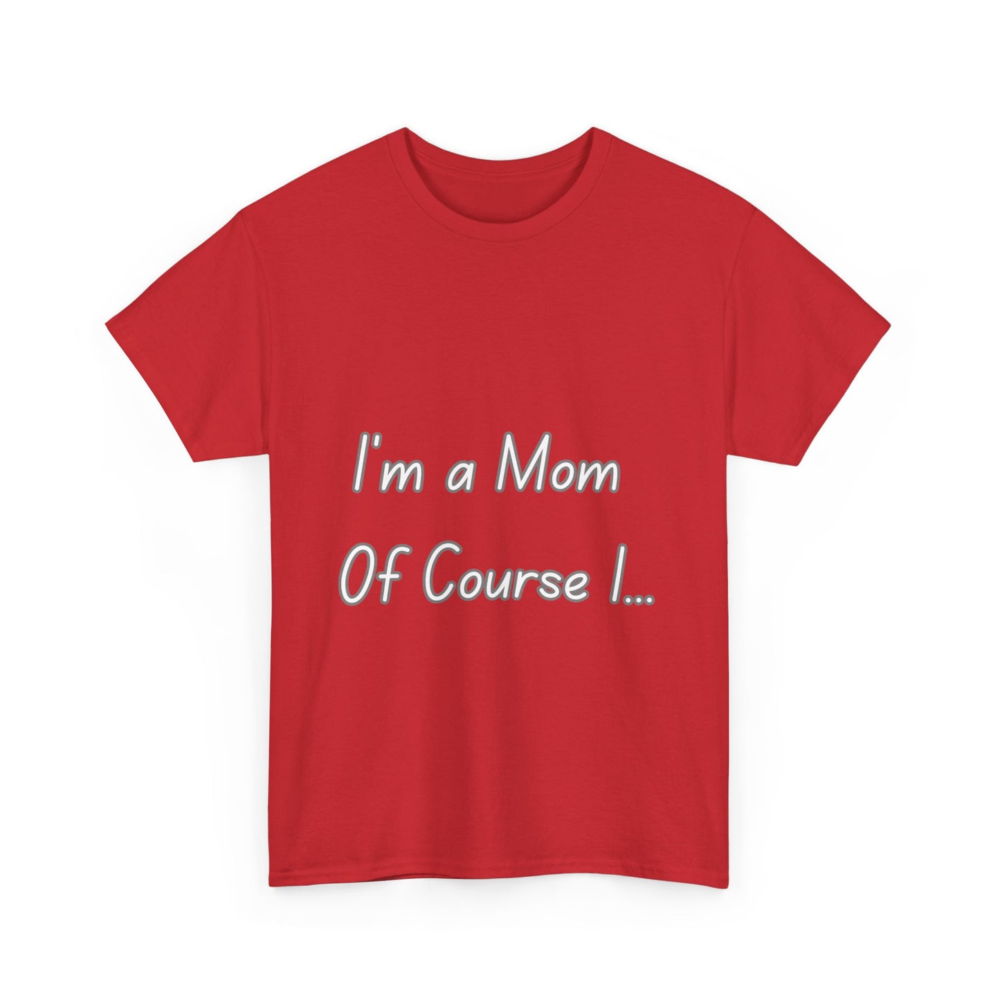 I'm a Mom Unisex Heavy Cotton Tee