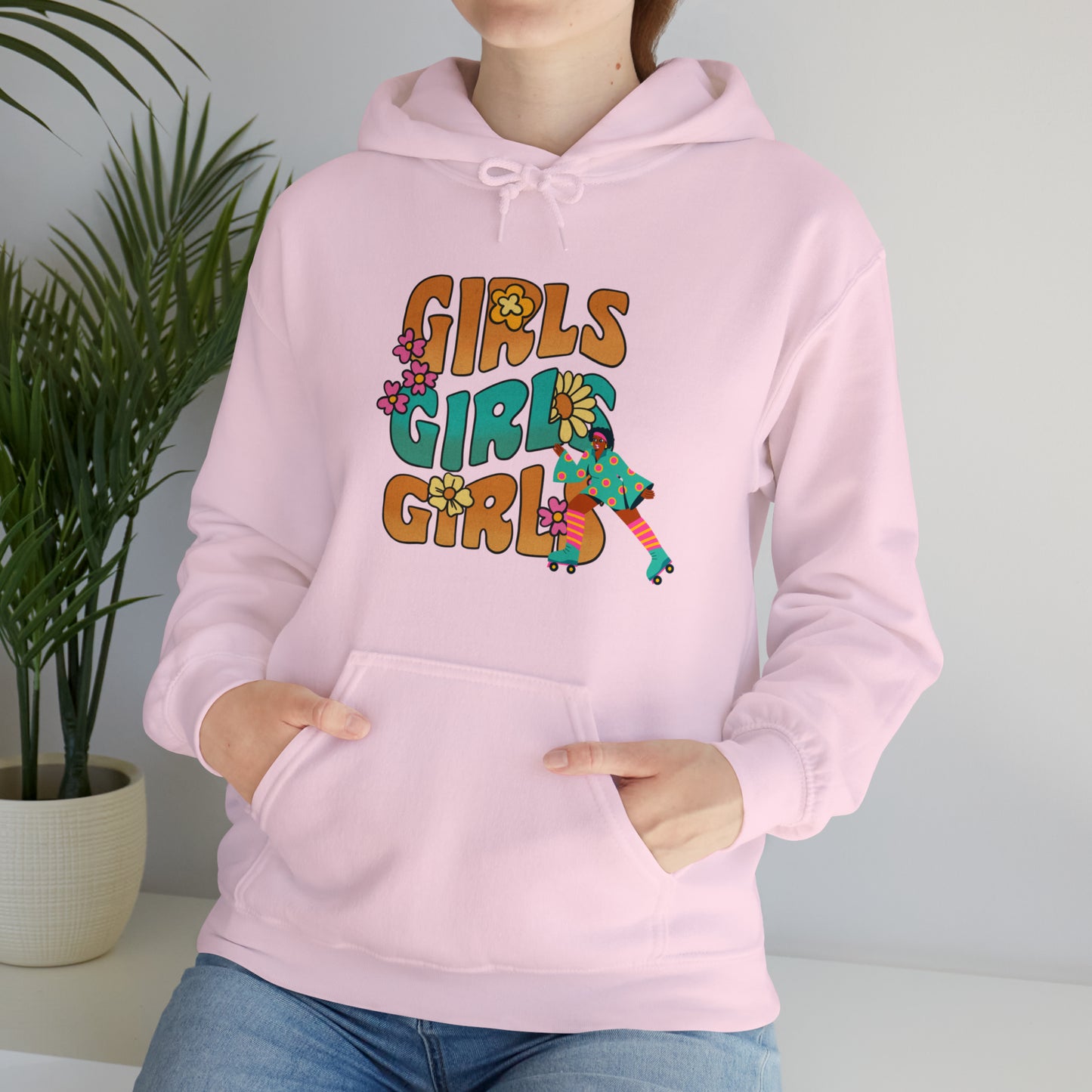 Girls Girls Girls Unisex Heavy Blend™ Hooded Sweatshirt Girls