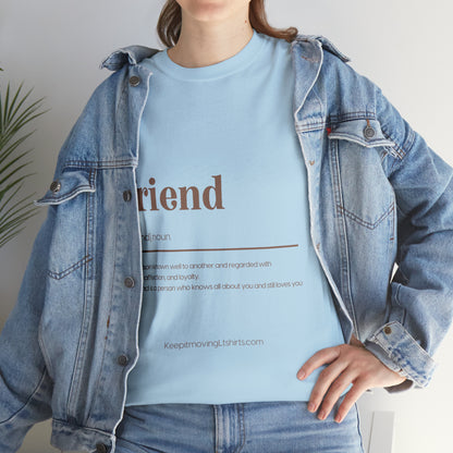 Friend Unisex Heavy Cotton Tee