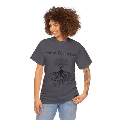 Know Your Roots Unisex Heavy Cotton Tee