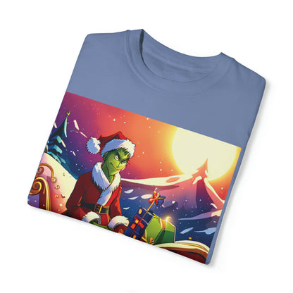 Grinch Unisex Garment-Dyed T-shirt