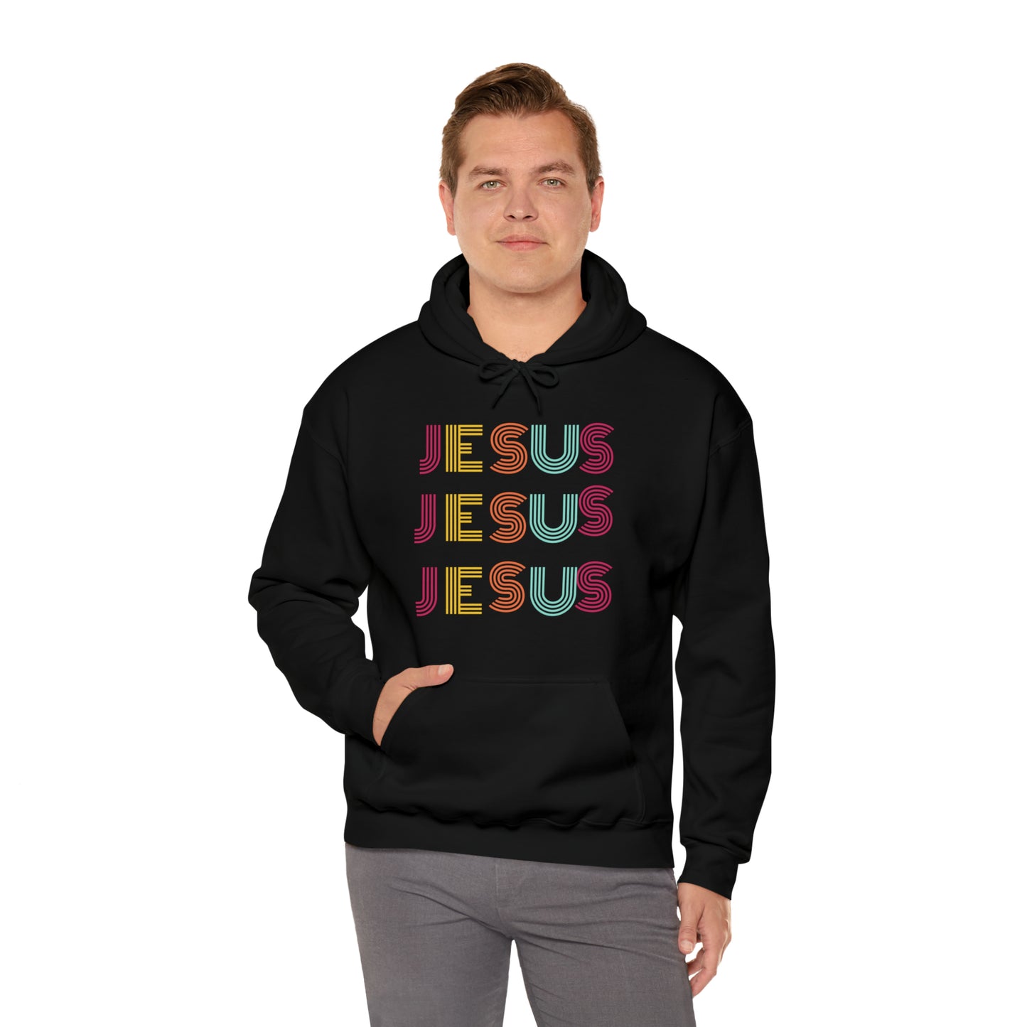 Jesus Unisex Heavy Blend™ Hooded Sweatshirt Jesus